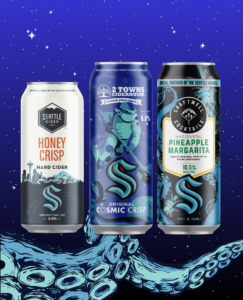 2 Towns × Seattle Kraken co-branded lineup