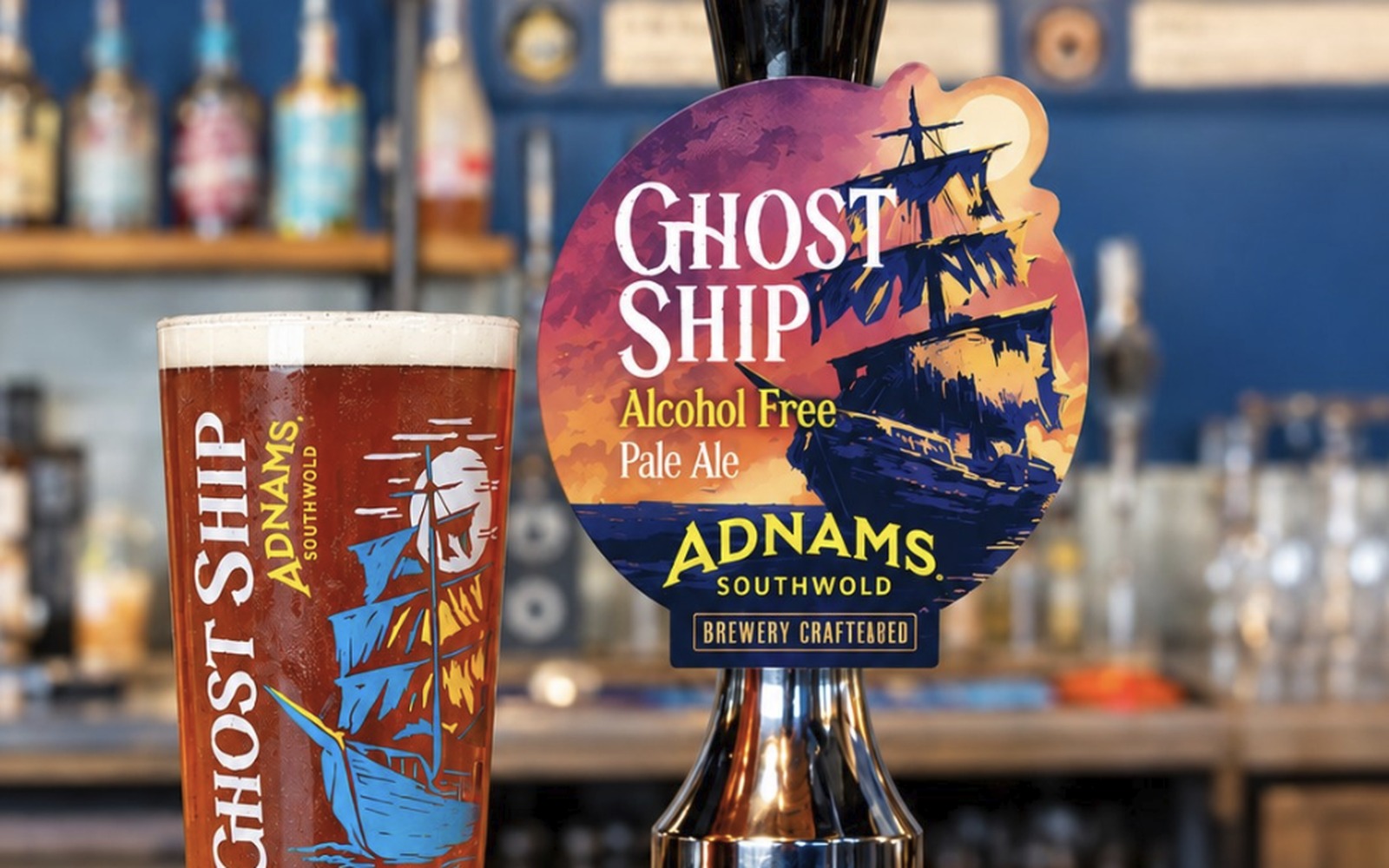 Adnams Ghost Ship Alcohol Free Handpull Keg