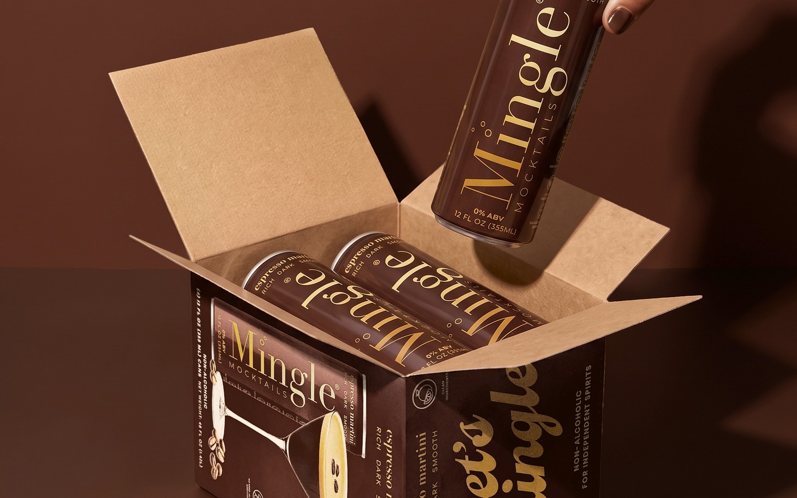 Mingle Mocktails Espresso Martini