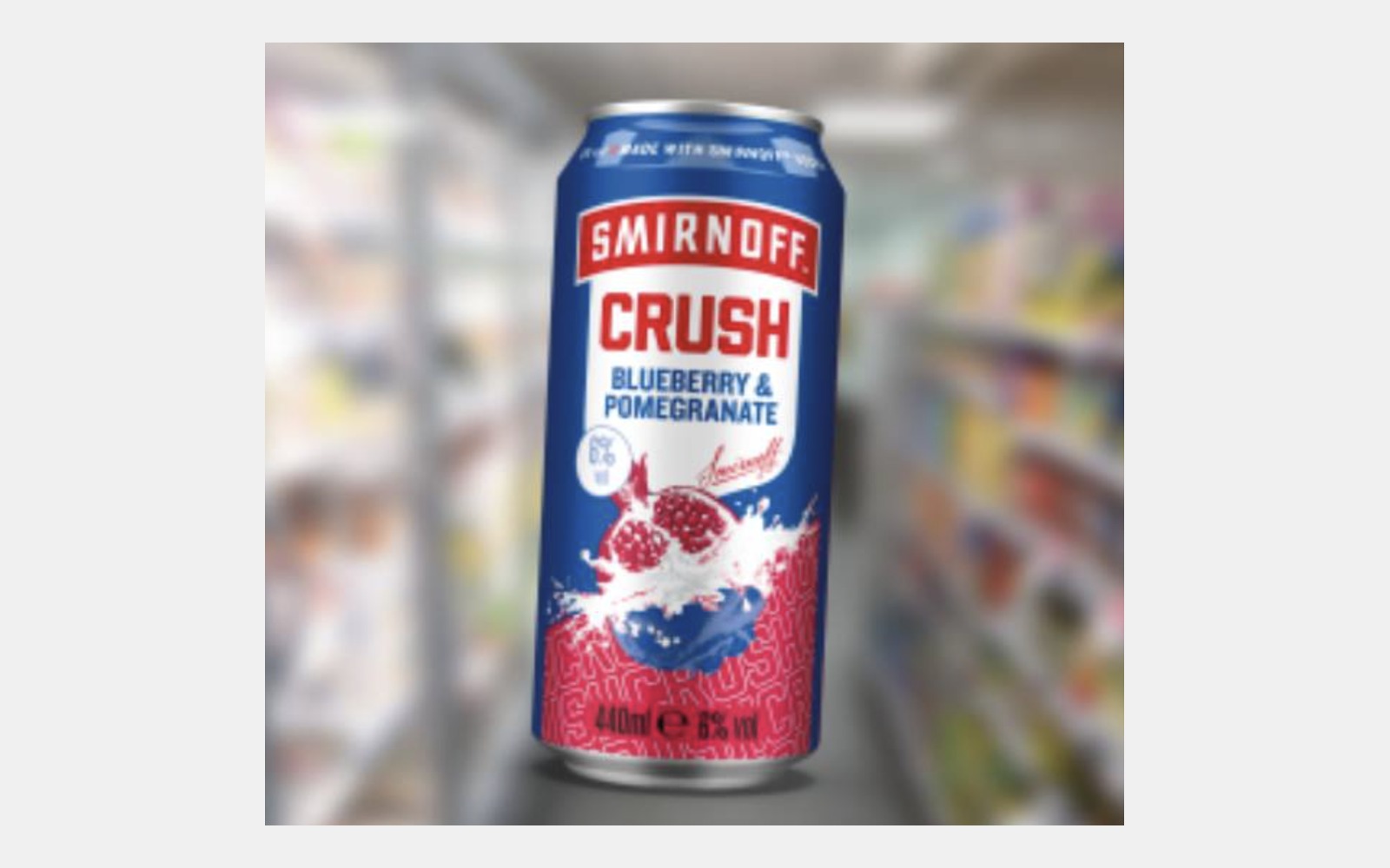 Smirnoff Crush Blueberry & Pomegranate